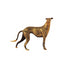 Brass Table Decor Showpiece Dog Statue 1.162kg